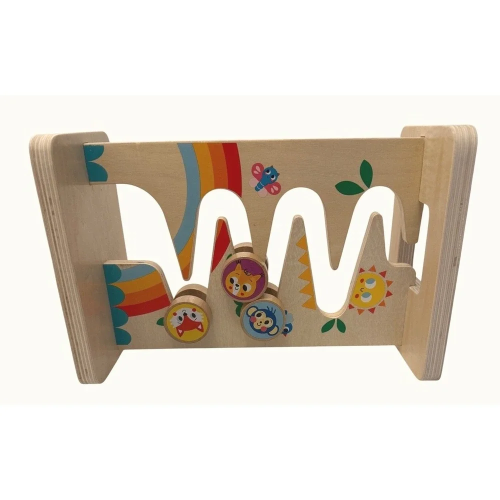 N/A wooden zigzag
